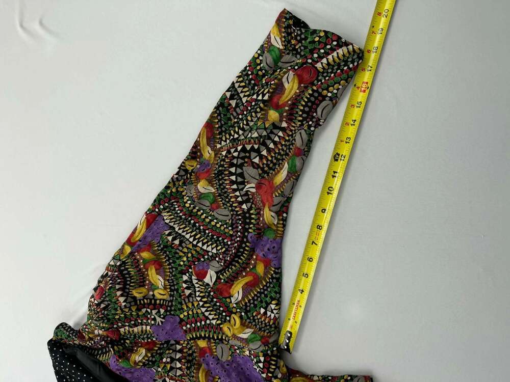 Platinum by Dorothy Schoelen Vintage Abstract Fruit Print Batwing Jacket - Picture 12 of 12